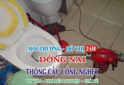 Dịch vụ chuyên Thông Cầu Cống Nghẹt ở Huyện Long Thành, Đồng Nai