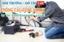 Dịch vụ Thông Nghẹt Bồn Rửa Chén