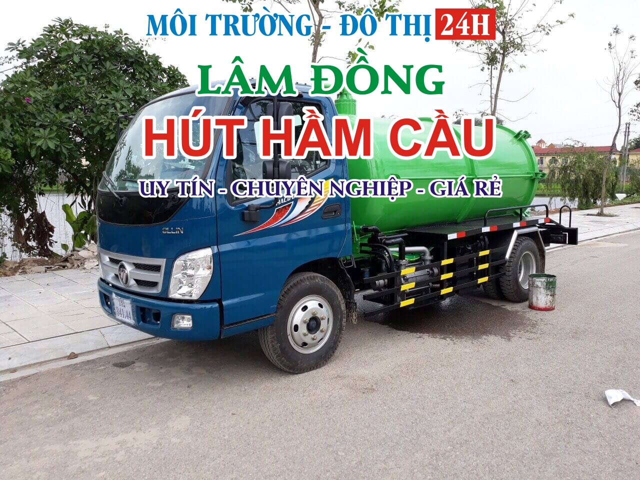 Doanh nghiệp Hút Hầm Cầu tại Thị xã. Bảo Lộc